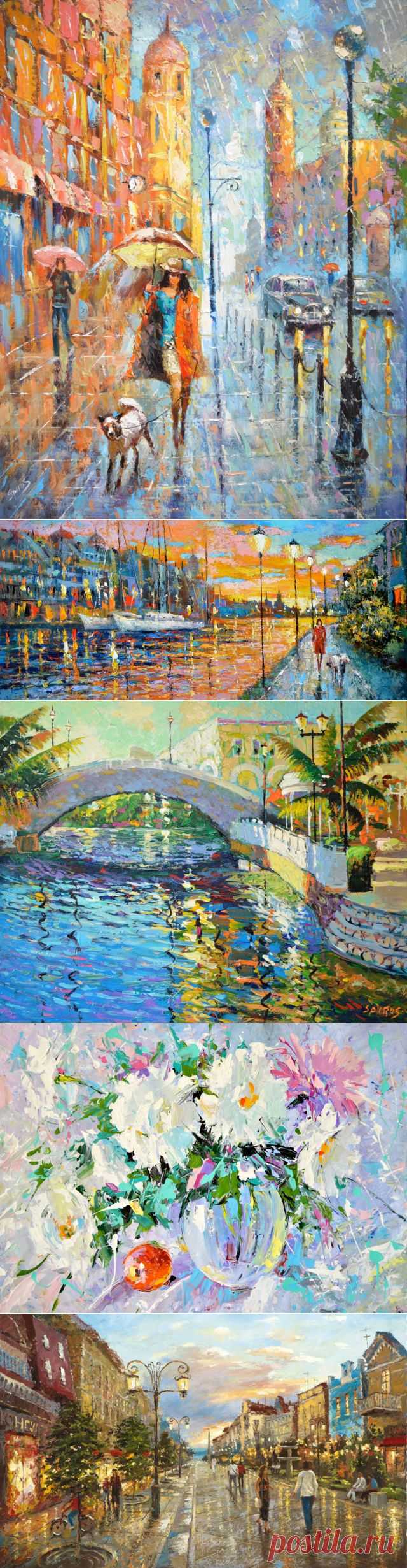 Тепло красок в живописи Дмитрия Спироса