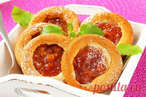 Тарталетки с джемом