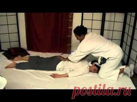 ▶ Shiatsu massage and healing positions by Barbara Aubry - YouTube