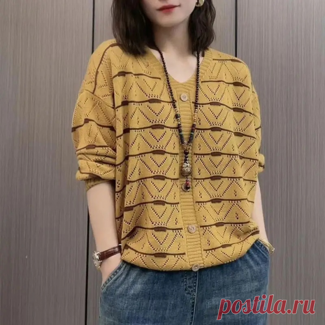 Новые вязаные топы, безрукавки и прочее (подборка № 1 за апрель со схемами) | Вязание спицами LenkomKnit | Дзен