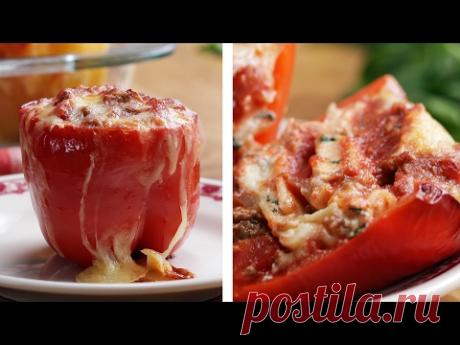 Lasagna-Stuffed Peppers