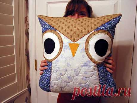 Craftgrrl - Where Crafters Unite! - Owl Pillow