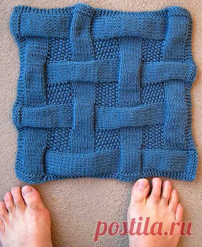 Коврики своими руками - лабиринт на спицах / Оригинальные коврики своими руками, кармашки, ящики для игрушек - для детей / Лунтики. Развиваем детей. Творчество и игрушки