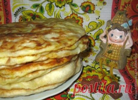 Лепешки с картошкой