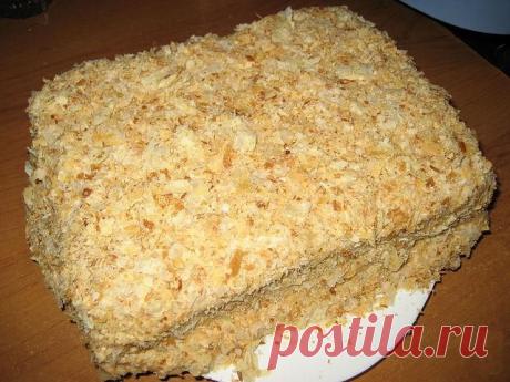 Торт &quot;Наполеон&quot; с очень вкусным кремом