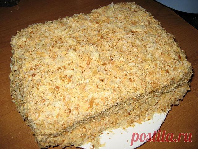 Торт "Наполеон" с очень вкусным кремом