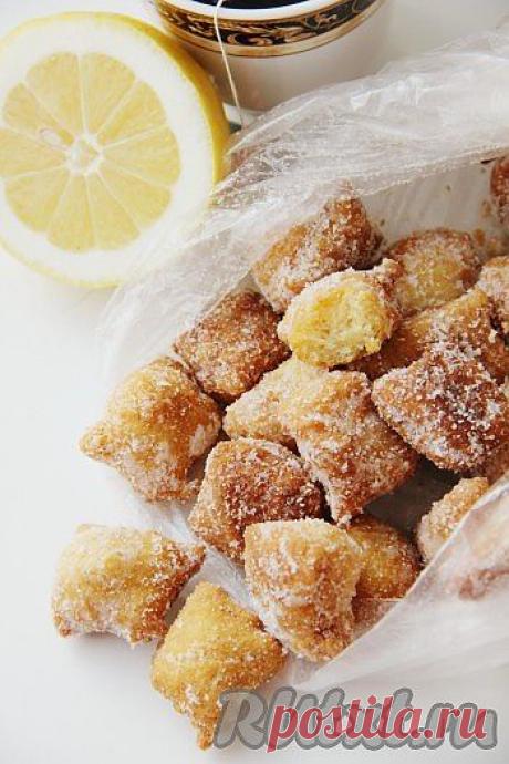 Печенье на сковороде &quot;Лимонные подушечки&quot;