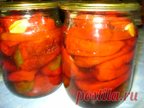 Очень вкусные заготовки из болгарского перца на зиму (Продолжение)