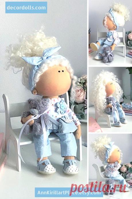 Custom Made Portrait Doll Handmade Interior Decor Doll | Etsy
