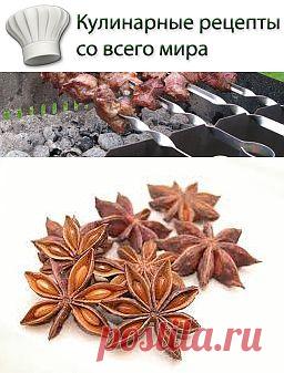 Шашлык из баранины в пряном маринаде с анисом | Кухни народов мира | Кулинарные рецепты со всего мира