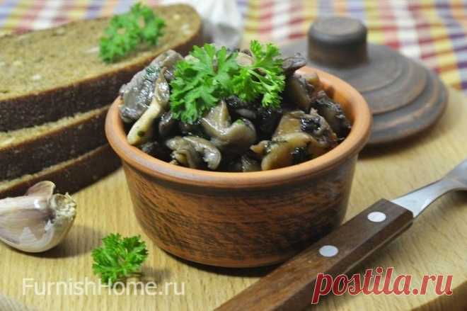 Маринованные жареные вешенки - МирТесен