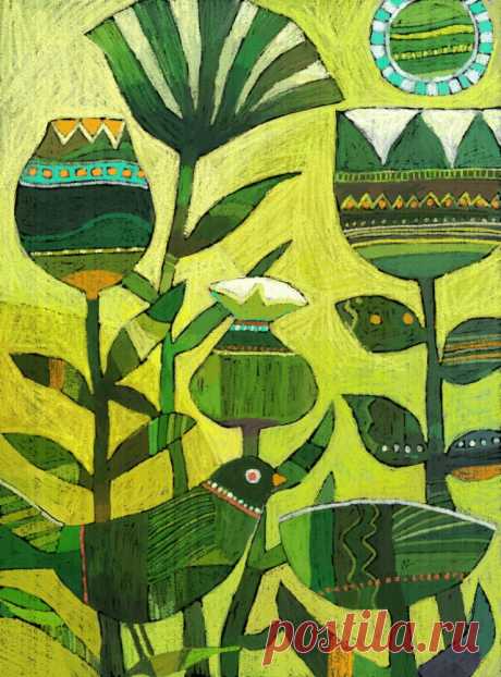 Bird Floral – Print | Jo Scott Art