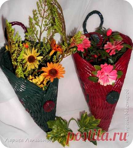 Подвесное Кашпо, бутылочницы  и курочка к пасхе | Страна Мастеров
