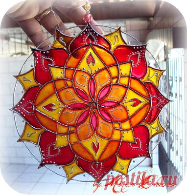 Мандала. Мандала из CD дисков — Сияние Жизни