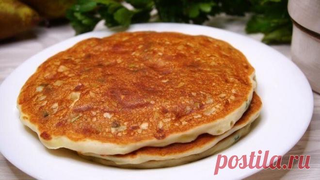 Лепешки без раскатки теста, 10 минут и готово. Еще и на сухой сковороде!