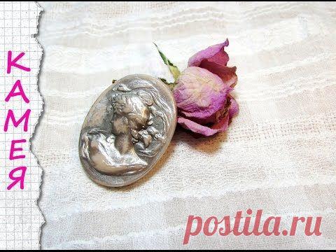 Видео мастер-класс по лепке: Камея из полимерной глины
