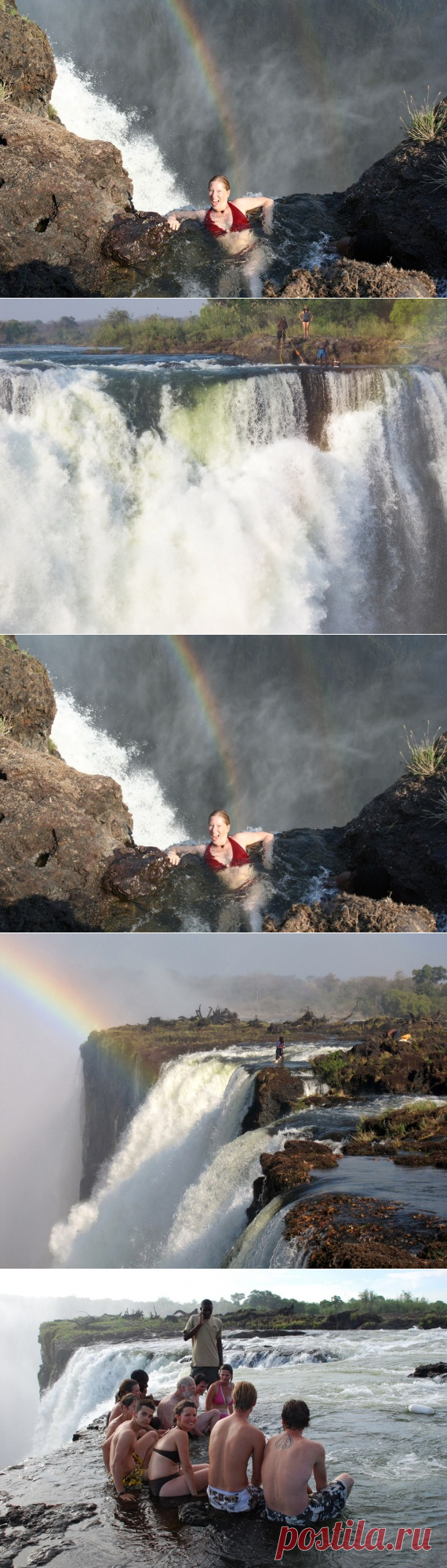 В поисках адреналина: Купель Дьявола на водопаде Виктория / Туристический спутник
