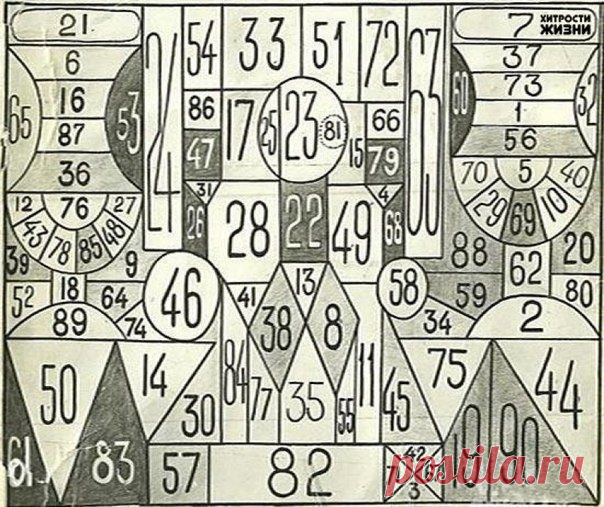 Таблица для проверки наблюдательности(1 фото)