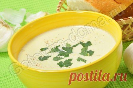 Рецепт: Чесночный суп-пюре