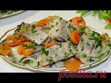 САМАЯ ВКУСНАЯ маринованная РЫБКА!
Маринад:
Вода - 200 мл 
Соль - 1 ст.л
Сахар - 4 ст.л
Уксус 9% - 6 ст.л
