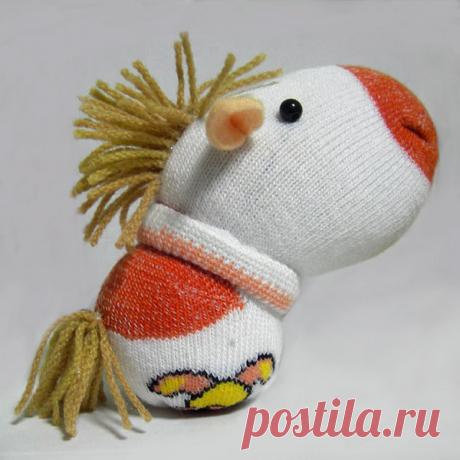 Игрушки из носков. Много.