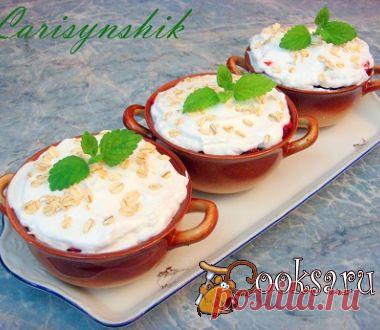 Воздушный десерт с клубникой фото рецепт приготовления