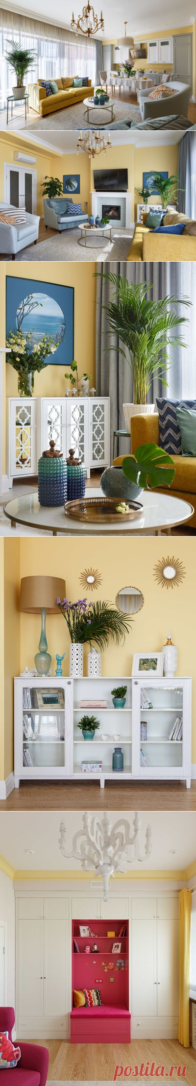 Houzz тур: Солнечная атмосфера в петербургской квартире