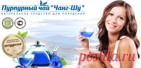 Пурпурный чай Чанг-Шу для похудения: отзывы, цена, где купить?