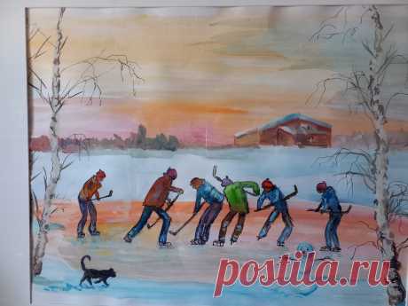 холст,масло