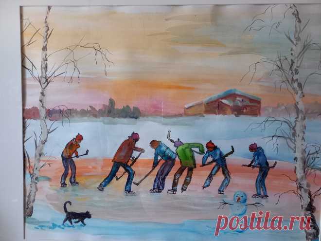 холст,масло