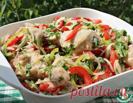 Холодная курица по дунгански – кулинарный рецепт