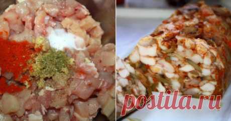 Домашний куриный рулет Блюдом из курицы уже никого не удивишь. По крайней...