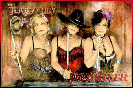 Не нужно спорить с женщиной ретиво! Художник О Рэй Маккарти (Ray MCCARTY)