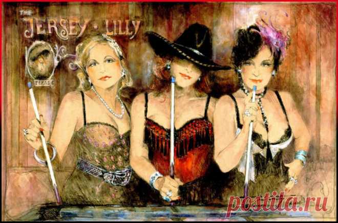 Не нужно спорить с женщиной ретиво! Художник О Рэй Маккарти (Ray MCCARTY)