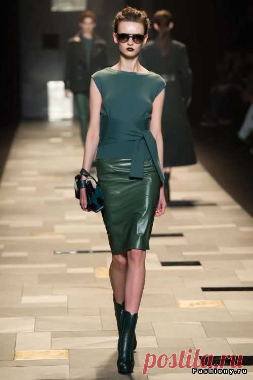 Trussardi Осень-Зима 2015-2016: стильно, строго, но безумно красиво