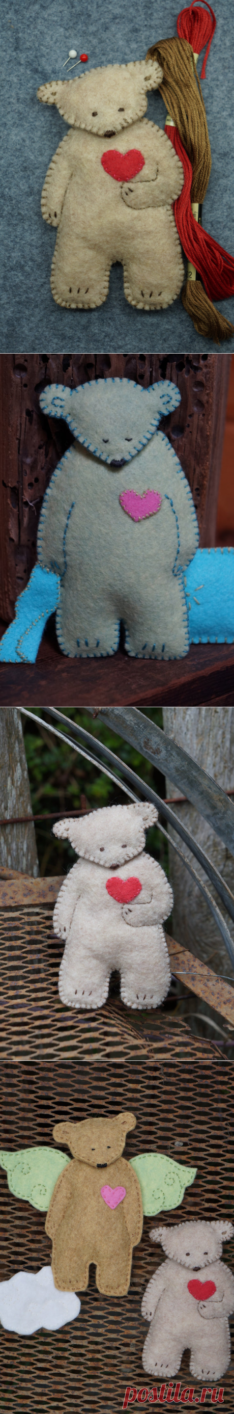 Bears Bears Bears pdf instant download pattern от RustyRoseFolkArt