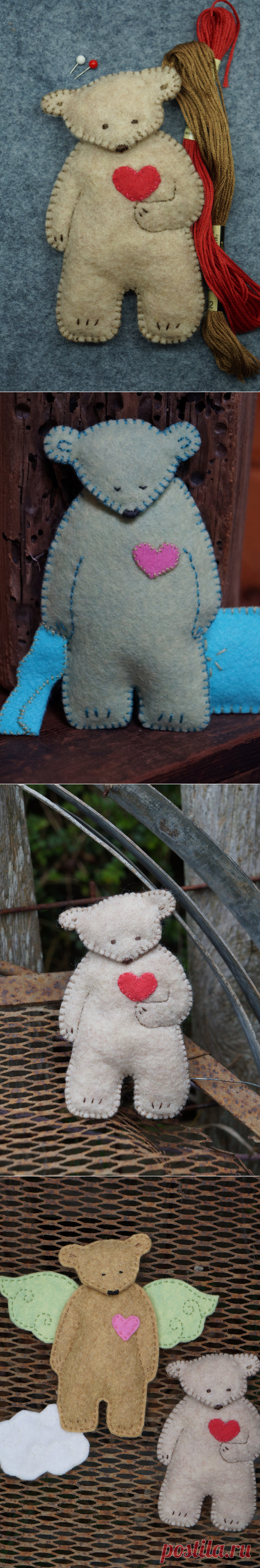 Bears Bears Bears pdf instant download pattern от RustyRoseFolkArt