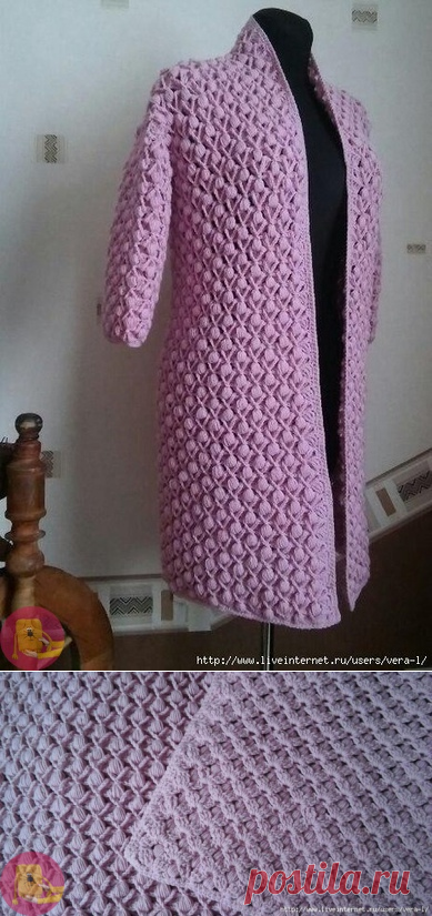 Кардиган крючком, который сногсшибательно хорош — Сделай сам, идеи для творчества - DIY Ideas