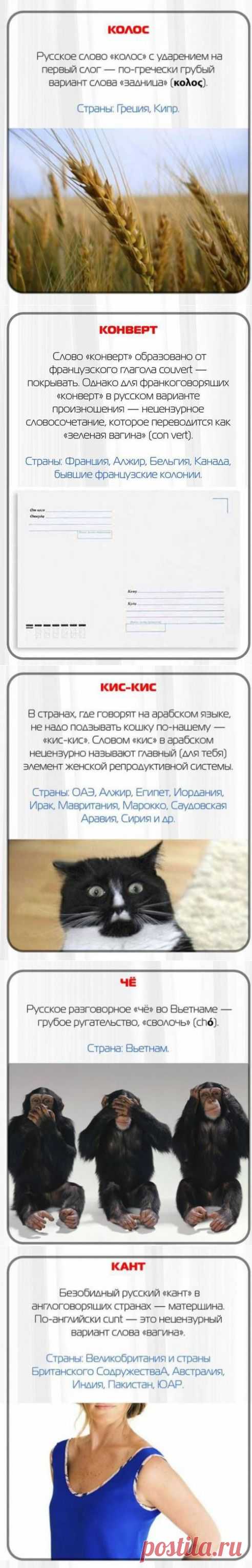 10 Cлов, которые лучше не произносить за рубежом