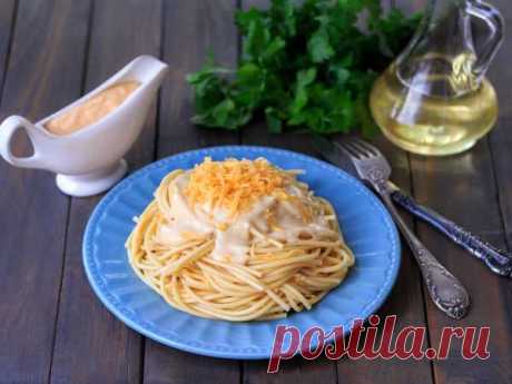 Сырная подлива для макарон — рецепт с пошаговыми фото и видео