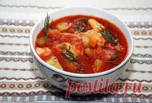 Томатный суп-пюре с курицей - пошаговый рецепт с фото на Повар.ру