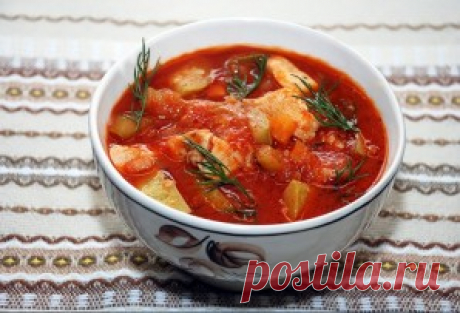 Томатный суп-пюре с курицей - пошаговый рецепт с фото на Повар.ру
