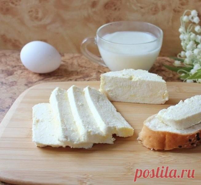 ​Домашний сыр из кефира