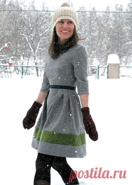 patron gratuit : la robe “garden party” | À Voir