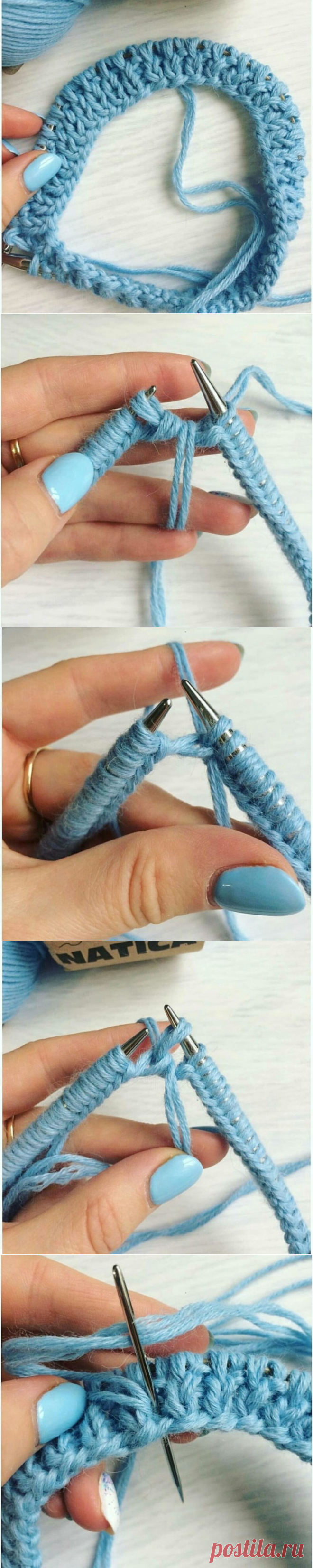 Идеальное соединение в круг – начало вязания на круговых спицах (Уроки и МК по ВЯЗАНИЮ) – Журнал Вдохновение Рукодельницы