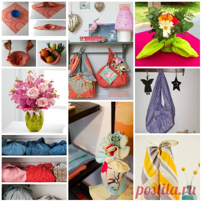 Фурошики. Волшебство из куска ткани - запись пользователя Lenucaarchery (Лена) в сообществе Болталка в категории Разговоры на любые темы