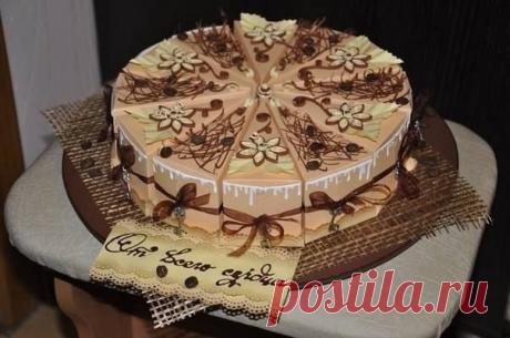 Отличная идея для подарка. Торт с сюрпризами | Умелые ручки