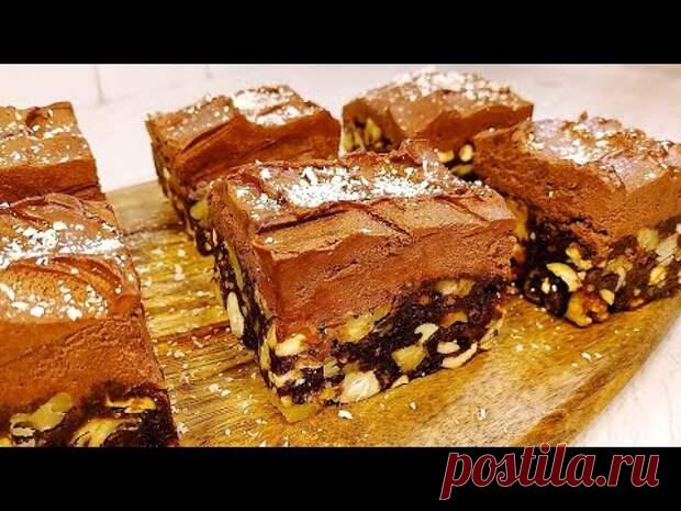 Без Выпечки. Восхитительный Тортик на Новый год без муки и сахара! - ДОСТОЙНАЯ  ЖИЗНЬ  НА  ПЕНСИИ - медиаплатформа МирТесен Без Выпечки. Восхитительный Тортик на Новый год без муки и сахара! Ингредиенты на форму 20х14 см: ▪ 200 г фиников ▪ 100 г чернослива ▪ 100 г печенья ▪ 100 г грецких орехов ▪ 100 г кешью ▪ 1 ст.л. лимонного сока ▪ щепотка ванилина ▪ цедра апельсина ▪ 130 г горького шоколада ▪ 120 мл воды Алена