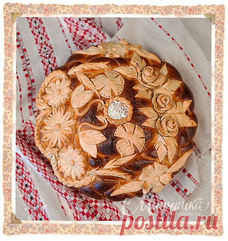 КАК КРАСИВО УКРАСИТЬ ХЛЕБ ИЛИ ДРУГУЮ ВЫПЕЧКУ.