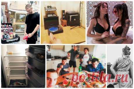 Кайф сплошняком, когда живешь холостяком (30 фото) | Чёрт побери Жизнь холостяцкая - давнишний предмет для обсуждения. Кто-то активно выступает против, аргументируя тем, что каждому человеку нужна семья и нечего ходить бобылем, когда вокруг столько прекрасных половинок, а кто-то восхищен тем, кто может позволить себе жить так, как ему хочется, без оглядки на кого-то, притирок и споров по разным поводам. Интересно - а довольны ли холостяки своей жизнью и мечтают ли так жить...